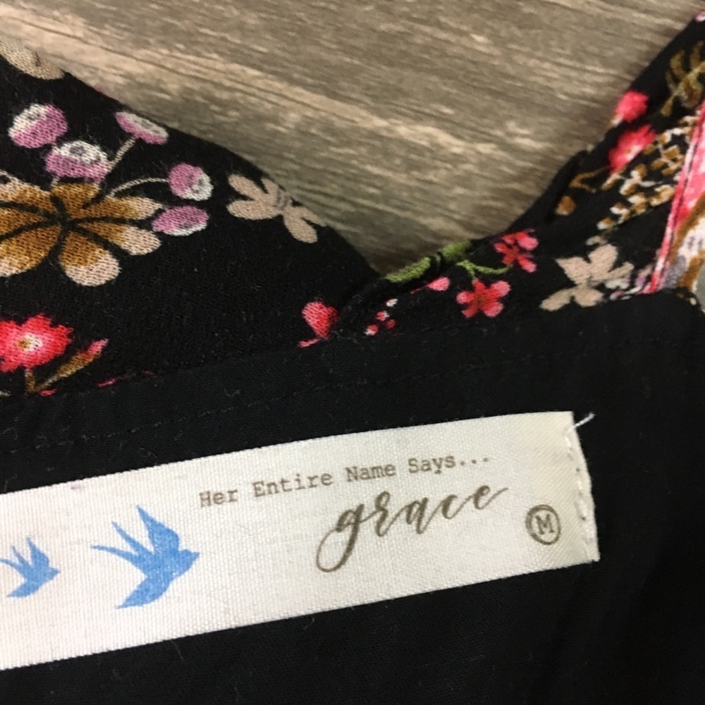 !! Her whole name say grace boutique romper - Picture 11 of 12